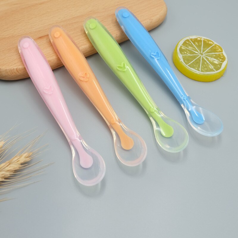 Silicone Feeding Spoon For Baby
